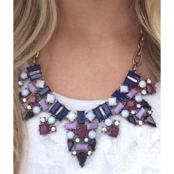 J. Crew Jewelry - J. Crew “Crystal Decadence” Statement Necklace